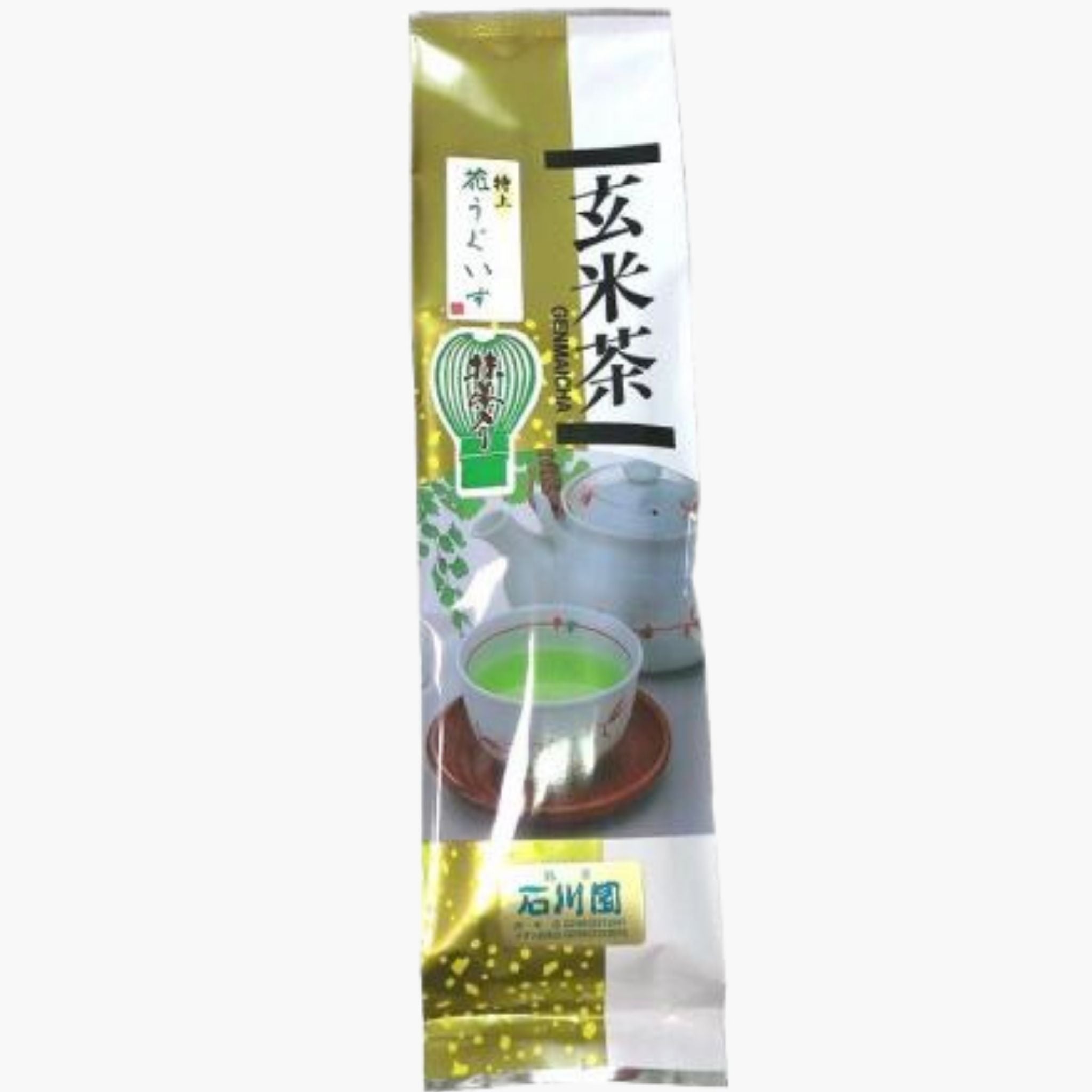 抹茶入り玄米茶（花うぐいす）【お茶・飲料】石川園
